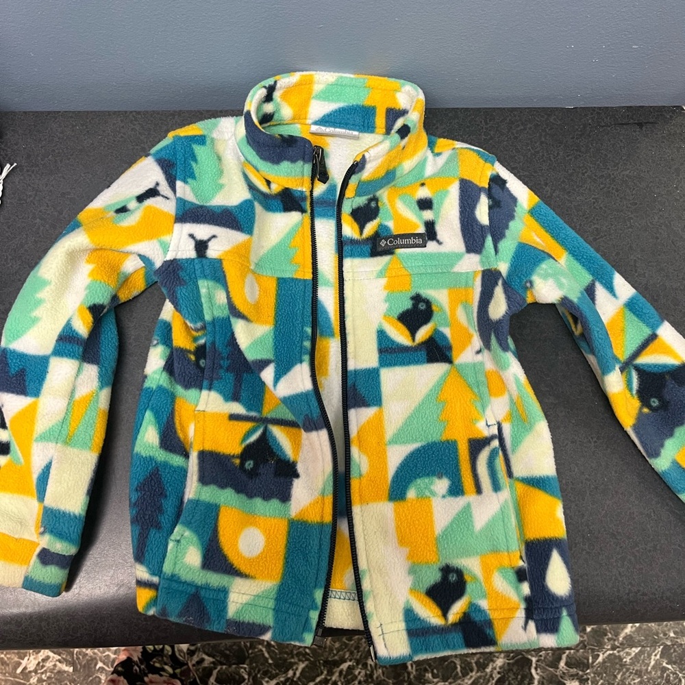 Columbia Kids Jacket - Multicolor Pattern